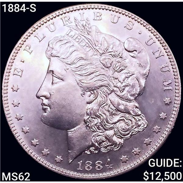1884-S Morgan Silver Dollar UNCIRCULATED
