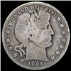 Image 1 : 1904-S Barber Half Dollar NICELY CIRCULATED