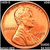 Image 1 : 1909-S VDB Wheat Cent CHOICE BU RD