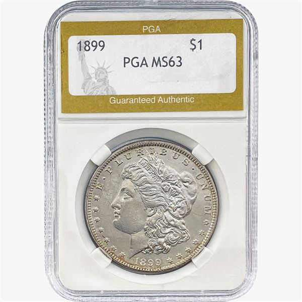 1899 Morgan Silver Dollar PGA MS63