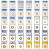 Image 1 : 1975-2012 Gem BU/PF Graded US Coinage Lot [36 Coins] PCGS/NGC MS/PF66-69