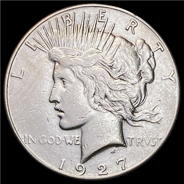 1927-S Silver Peace Dollar NEARLY UNCIRCULATED