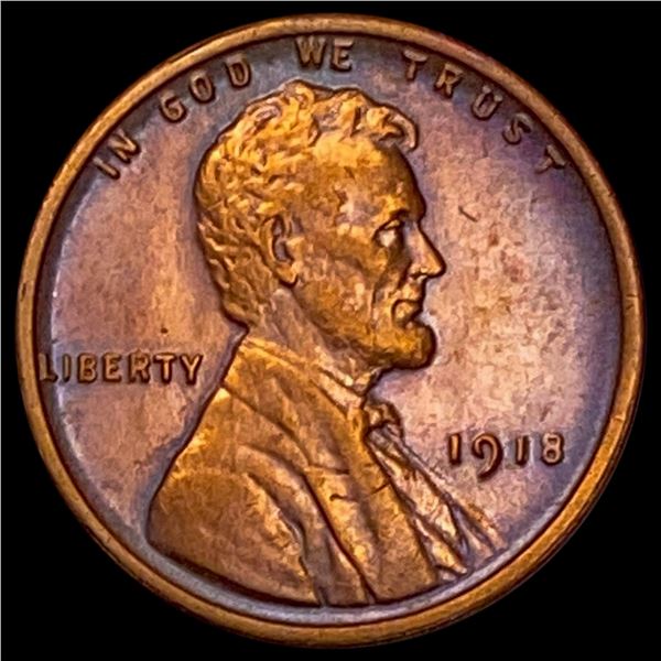 1918 BN Wheat Cent UNCIRCULATED