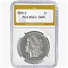 1895-S Morgan Silver Dollar PGA MS63+ DMPL