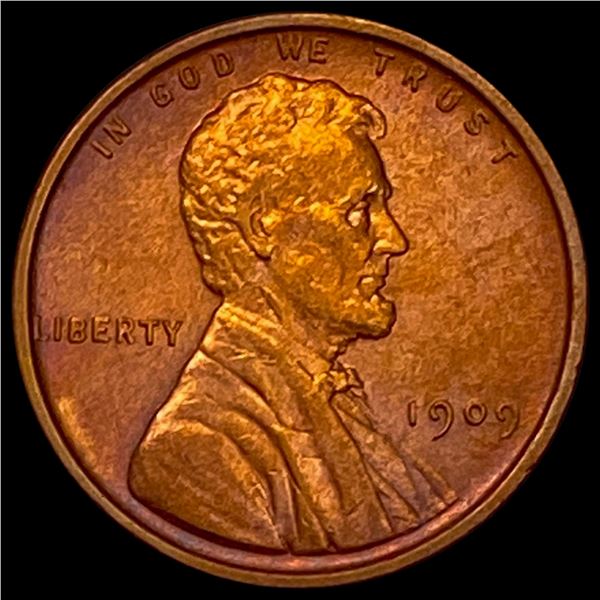 1909 VDB RB Wheat Cent UNCIRCULATED