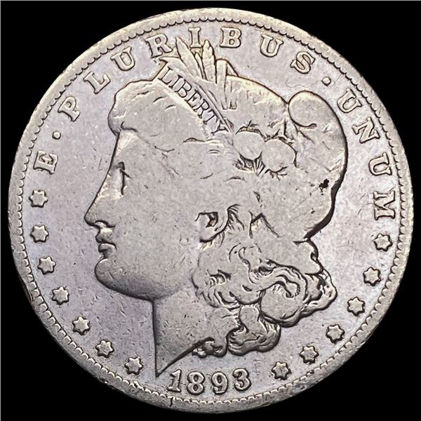 1893 Morgan Silver Dollar NICELY CIRCULATED