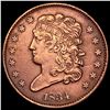 Image 1 : 1834 RED Coronet Head Large Cent UNCIRCULATED