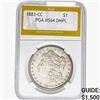 Image 1 : 1883-CC Morgan Silver Dollar PGA MS64 DMPL