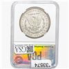 Image 2 : 1883-CC Morgan Silver Dollar PGA MS64 DMPL