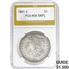 Image 1 : 1881-S Morgan Silver Dollar PGA MS85 DMPL