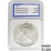 1986 Silver Eagle IGS MS70