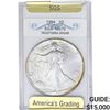 1994 Silver Eagle SGS MS70