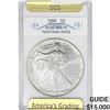 1995 Silver Eagle SGS MS70