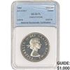 Image 1 : 1964 SILVER CANAD $1 NNC MS69 PL