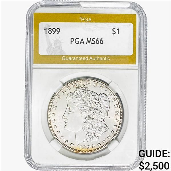 1899 Morgan Silver Dollar PGA MS66