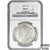Image 1 : 1890 Morgan Silver Dollar NGC MS62