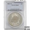 Image 1 : 1883-CC Morgan Silver Dollar PCGS MS65