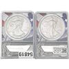 Image 2 : [2]2021-W Silver Eagle ANACS MS70 Type I/II