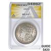 Image 1 : 1904 Morgan Silver Dollar ANACS MS61