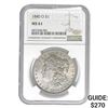 Image 1 : 1880-O Morgan Silver Dollar NGC MS61