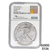 Image 1 : 2021 Silver Eagle NGC MS70 First Releases
