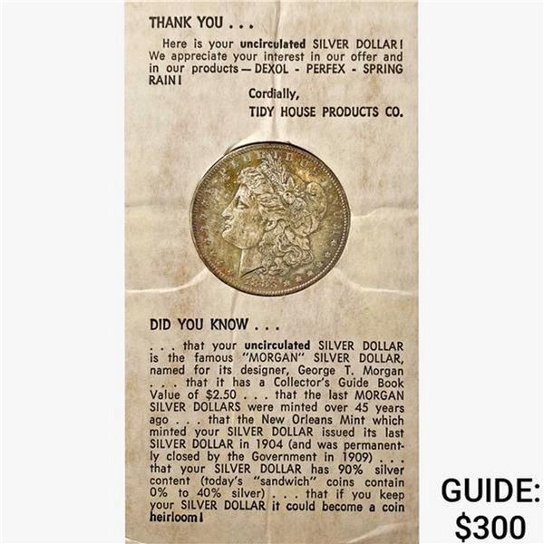 1883-O Tidy House Morgan Silver Dollar