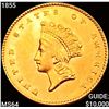 Image 1 : 1855 Rare Gold Dollar CHOICE BU