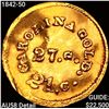 1842-50 Bechtler Gold Dollar 27.G CHOICE AU