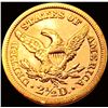 Image 2 : 1867-S $2.50 Gold Quarter Eagle HIGH GRADE