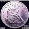 Image 1 : 1872-CC Seated Liberty Dollar CHOICE BU