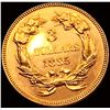 Image 2 : 1885 $3 Gold Piece CHOICE BU