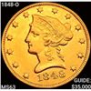 1848-O $10 Gold Eagle CHOICE BU