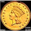 Image 1 : 1866 Rare Gold Dollar ex: Chapman CHOICE BU