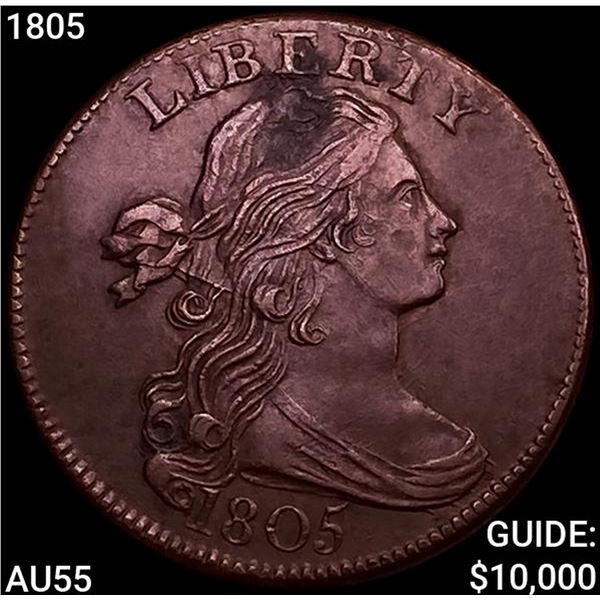 1805 Draped Bust Large Cent HIGH GRADE