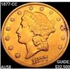 1877-CC $20 Gold Double Eagle CHOICE AU