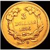 Image 2 : 1856-S $3 Gold Piece CLOSELY UNCIRCULATED
