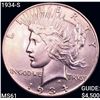 1934-S Silver Peace Dollar UNCIRCULATED