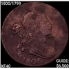 1800/1799 Draped Bust Large Cent NEARLY UNCIRCULATED