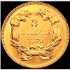 Image 2 : 1870 $3 Gold Piece UNCIRCULATED