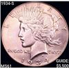 1934-S Silver Peace Dollar UNCIRCULATED