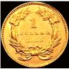 Image 2 : 1855 Rare Gold Dollar CHOICE BU