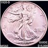 1920-D Walking Liberty Half Dollar UNCIRCULATED