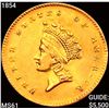 1854 Rare Gold Dollar UNCIRCULATED