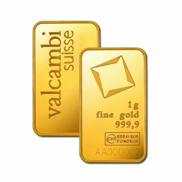 1 Gram Gold Bar
