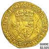 1385 France Gold Ecu Charles VI