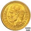 1945-M Mexico Gold 2.5 Pesos .0603 AGW