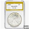Image 1 : 1993 American Silver Eagle PGA MS70
