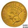 Image 1 : 1878 $3 Gold Piece UNCIRCULATED