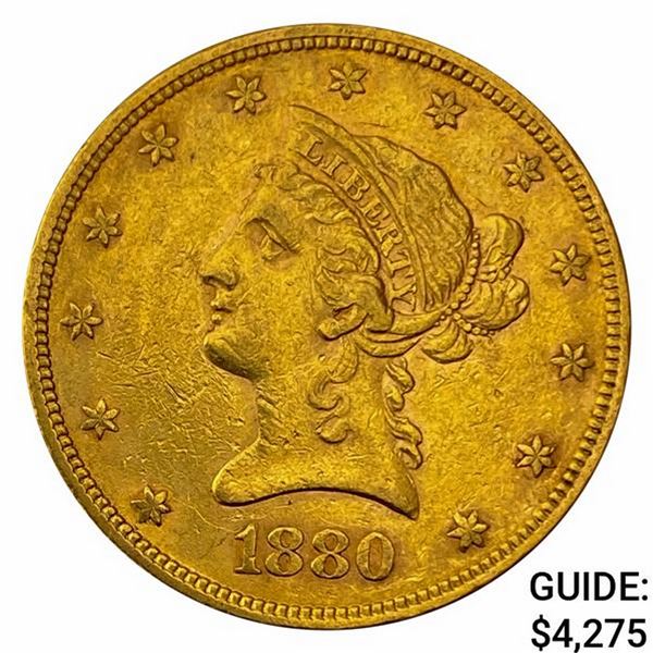 1880 $10 Gold Eagle UNCIRCULATED