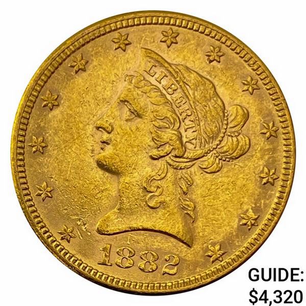 1882 $10 Gold Eagle UNCIRCULATED
